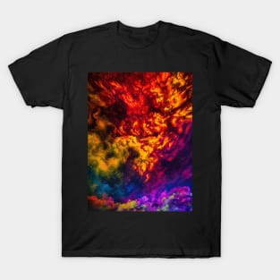 Psychedelic Rainbow Galaxy T-Shirt